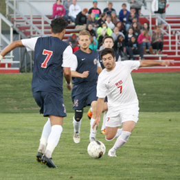 Rio Grande's Maxi Viera and the rest of the RedStorm enterain Campbellsville on Saturday night